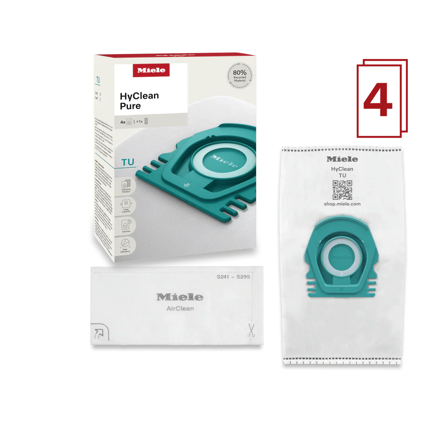 Miele HyClean Pure TU vacuum cleaner bag | 12557060