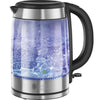 Russell Hobbs Illuminating Glass Kettle in Black 21600
