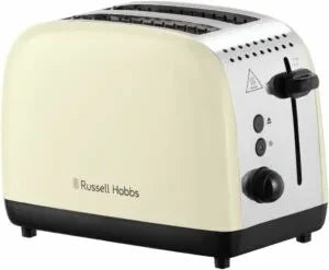 Russell Hobbs Stainless Steel 2 Slice Toaster - Cream | 26551