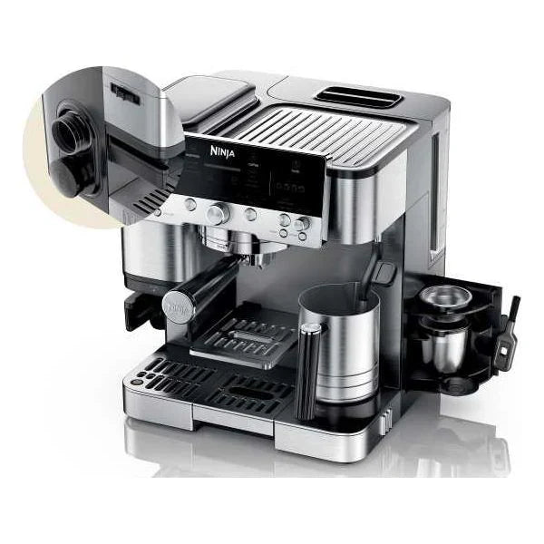 Ninja Luxe Cafe Premier Espresso Machine - Black & Stainless Steel | ES601UKBK