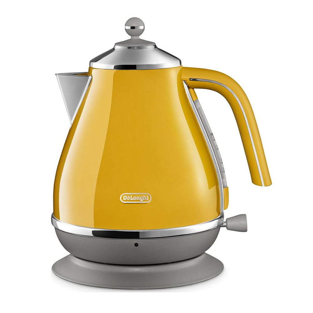 DeLonghi Icona Capitals Yellow Kettle | KBOC3001.Y