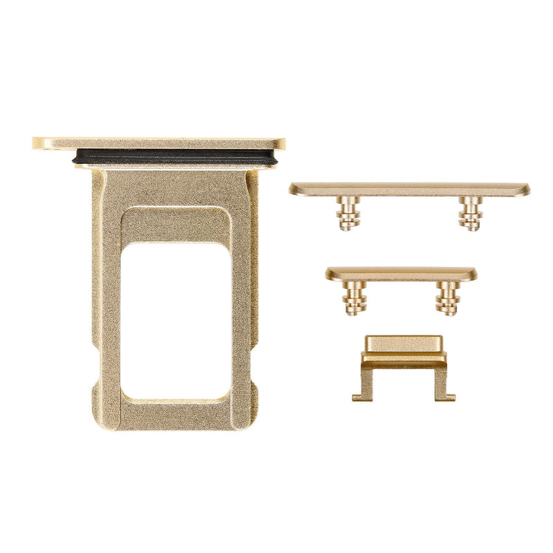 iPhone XR Button + Sim Tray Gold