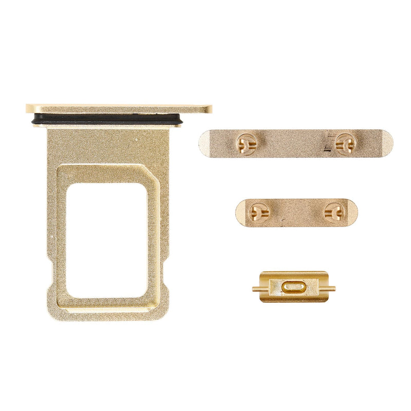 iPhone XR Button + Sim Tray Gold