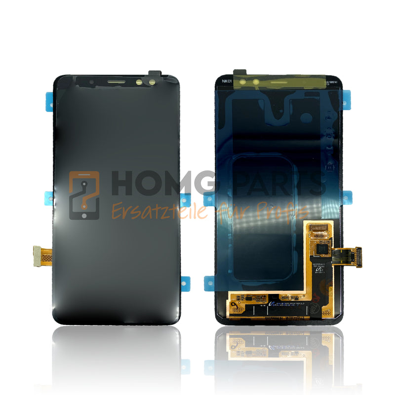 Samsung Galaxy A8 2018 (A530F) Original Display LCD - Serviceware - Schwarz/Black