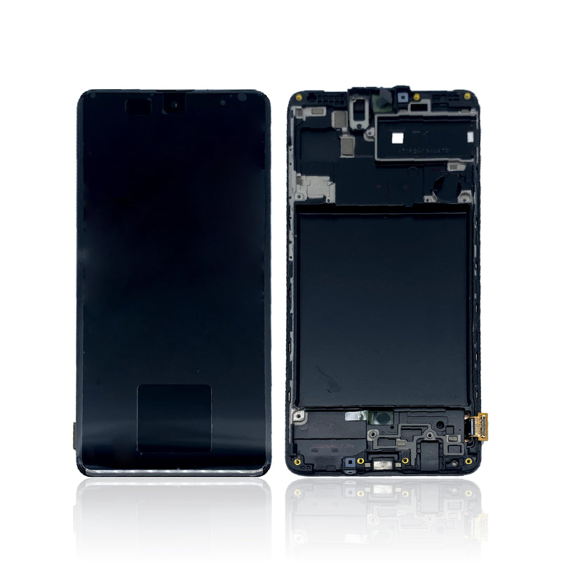 Samsung Galaxy A71 (A715F) Original Display - Serviceware - Schwarz
