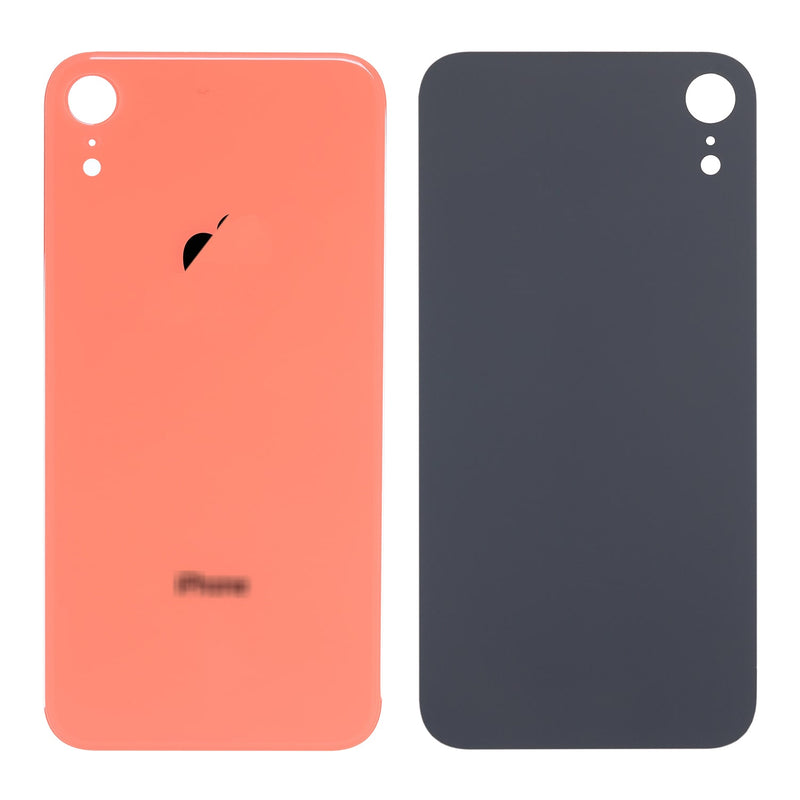 iPhone Xr Backcover Glas - SMALL HOLE mit BRACKET