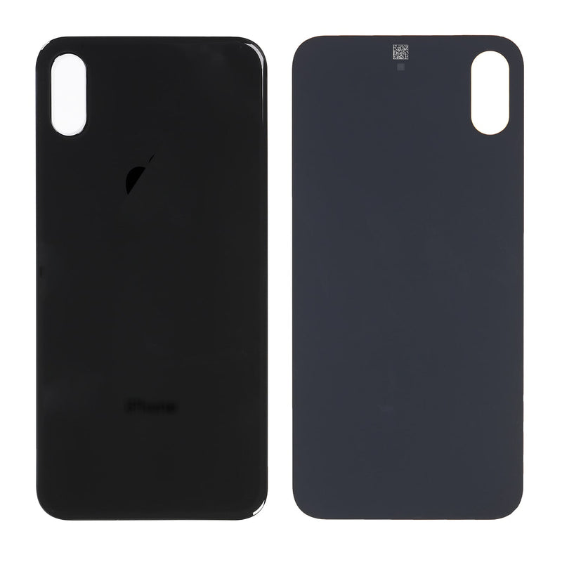 iPhone Xs Max Backcover Glas - Small Hole